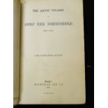 ADOLF ERIK NORDENSKIOLD: THE ARCTIC VOYAGES, London, MacMillan, 1879, 1st edition, frontis map and 3