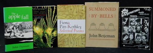 JOHN BETJEMAN: SUMMONED BY BELLS, London, John Murray, 1960, 1st edition, original cloth, d/w +