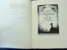 GEORGETTE AGNEW: LETS PRETEND, ill E H Shepard, London, J Saville & Co, 1927, (160) (150), 1st