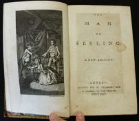 [HENRY MACKENZIE]: THE MAN OF FEELING, London, printed for W Strahan and T Cadell, 1775, new