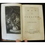 [HENRY MACKENZIE]: THE MAN OF FEELING, London, printed for W Strahan and T Cadell, 1775, new