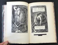 ALGERNON CHARLES SWINBURN: LAUS VENERIS, ill John Buckland-Wright, London, Golden Cockerel Press,