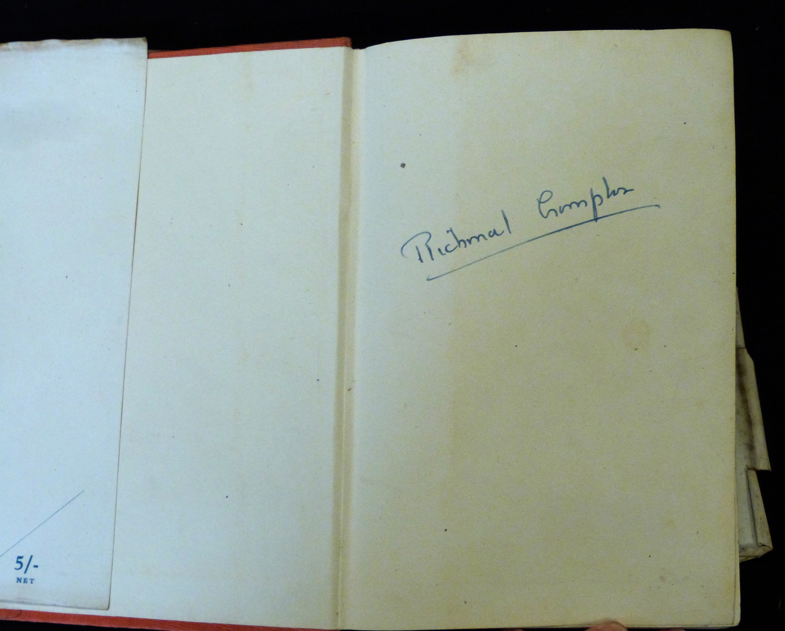 RICHMAL CROMPTON: WILLIAM AGAIN, London, George Newnes, 1923, 1st edition, original red cloth, vgc + - Image 2 of 4