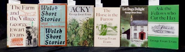 GEORGE EWART EVANS: 12 titles: WELSH SHORT STORIES, London, Faber & Faber, 1959, new [2nd revised]