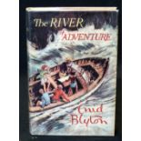 ENID BLYTON: THE RIVER OF ADVENTURE, London, MacMillan, 1955, 1st edition, original bright pictorial