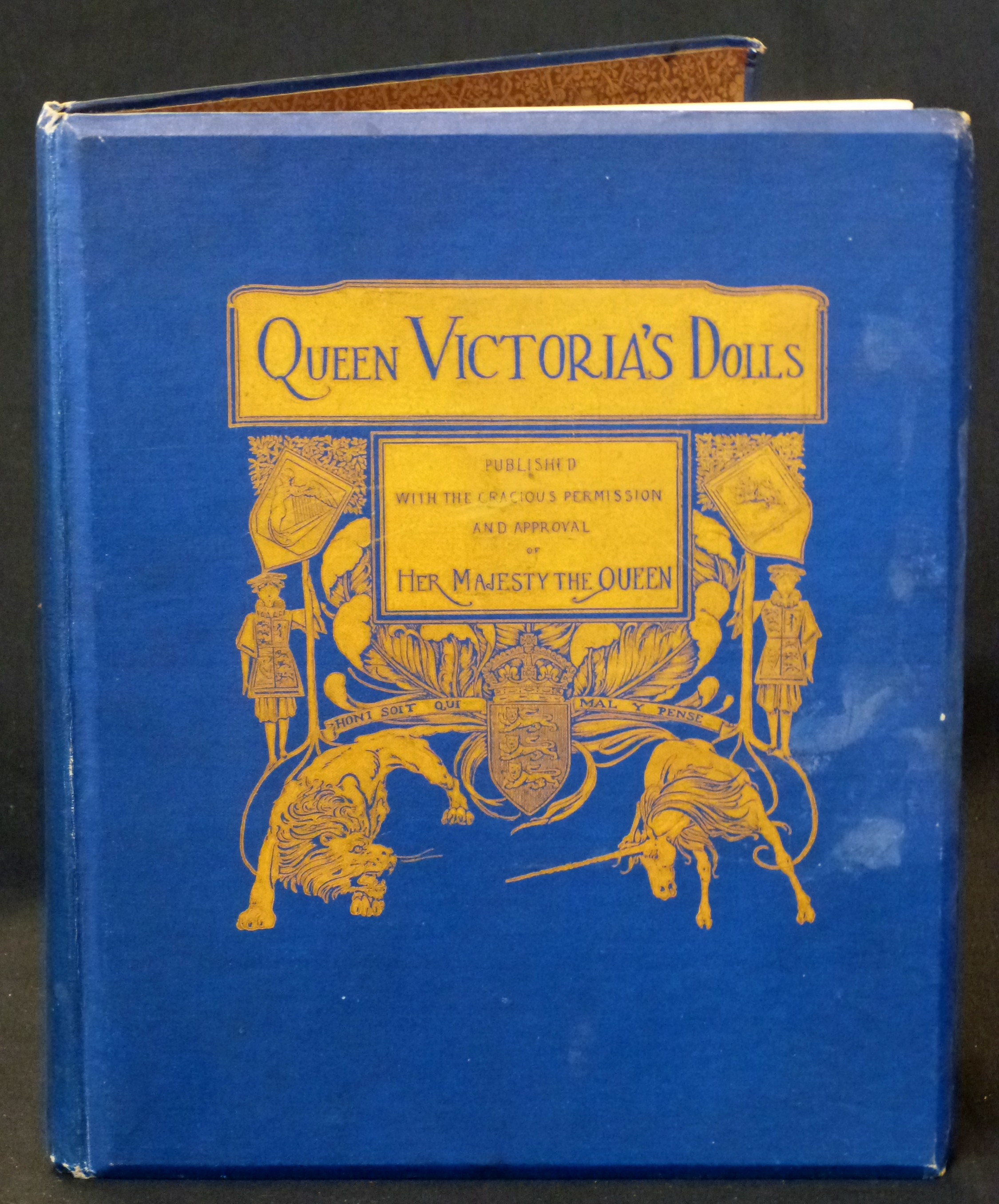 FRANCES H LOW: QUEEN VICTORIA'S DOLLS, ill Alan Wright, London, George Newnes, 1894, 1st edition,