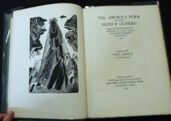 CHRISTOPHER MARLOWE AND GEORGE CHAPMAN: THE AMOROUS POEM ENTITLED HERO & LEANDER, ill Lettice