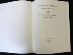 DAVID HOCKNEY: HOCKNEY'S ALPHABET, ed Stephen Spender, London, Faber & Faber for The Aids Crisis