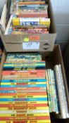 Two boxes: Children's including DANDY annuals, RUPERT annuals etc