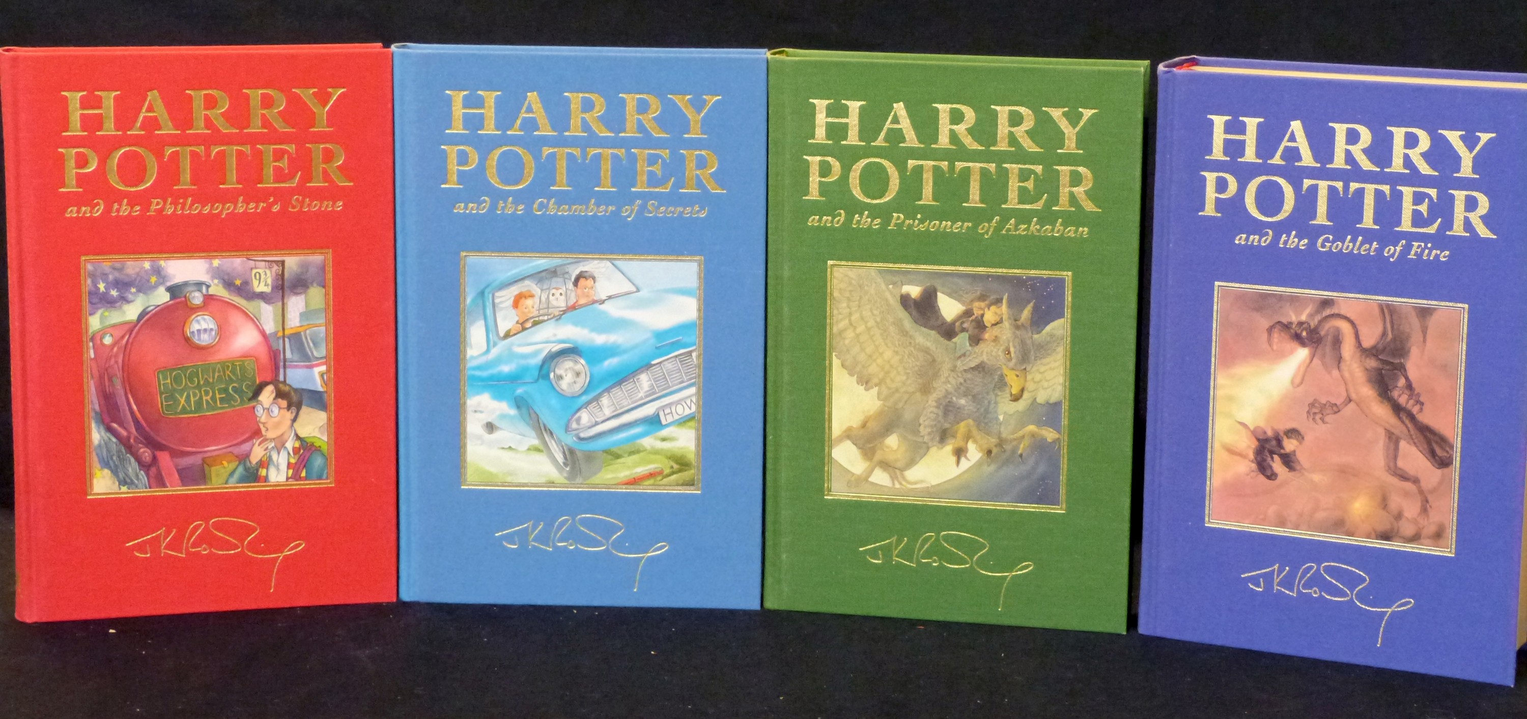 J K ROWLING: HARRY POTTER GIFT SET COMPRISING HARRY POTTER AND THE PHILOSOPHER'S STONE - CHAMBER