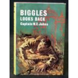 W E JOHNS: BIGGLES LOOKS BACK, London, Hodder & Stoughton, 1965, 1st edition, original cloth, d/w,