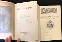 RUDYARD KIPLING: THE JUNGLE BOOK - THE SECOND JUNGLE BOOK, London and New York, MacMillan, 1895,