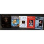 STEPHEN W HAWKING: 4 titles: A BRIEF HISTORY OF TIME FROM THE BIG BANG TO BLACK HOLES, London,