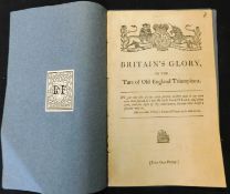 ANON: THE BRITISH NAVY TRIUMPHANT BEING COPIES OF THE LONDON GAZETTES EXTRAORDINARY CONTAINING THE