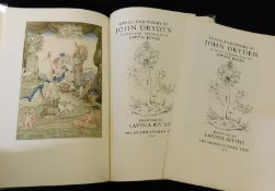 JOHN DRYDEN: SONGS AND POEMS, ed Gwyn Jones, ill Lavinia Blythe, London, Golden Cockerel Press,