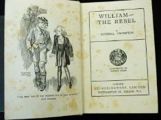 RICHMAL CROMPTON: WILLIAM THE REBEL, London, George Newnes, [1933], 1st edition, Colonial Edition