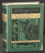 JULES VERNE: ABANDONED (THE MYSTERIOUS ISLAND PART II), trans W H G Kingston, London, Samson Low,