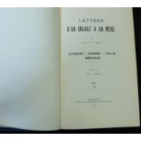 [FREDERIC JAPY]: LETTRES D'UN SOLDAT A SA MERE DE 1849 A 1870 AFRIQUE, CRIMEE, ITALIE, MEXIQUE,