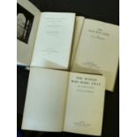 D H LAWRENCE: 2 titles: THE WOMAN WHO RODE AWAY, London, Martin Secker, 1928, 1st edition, 3pp