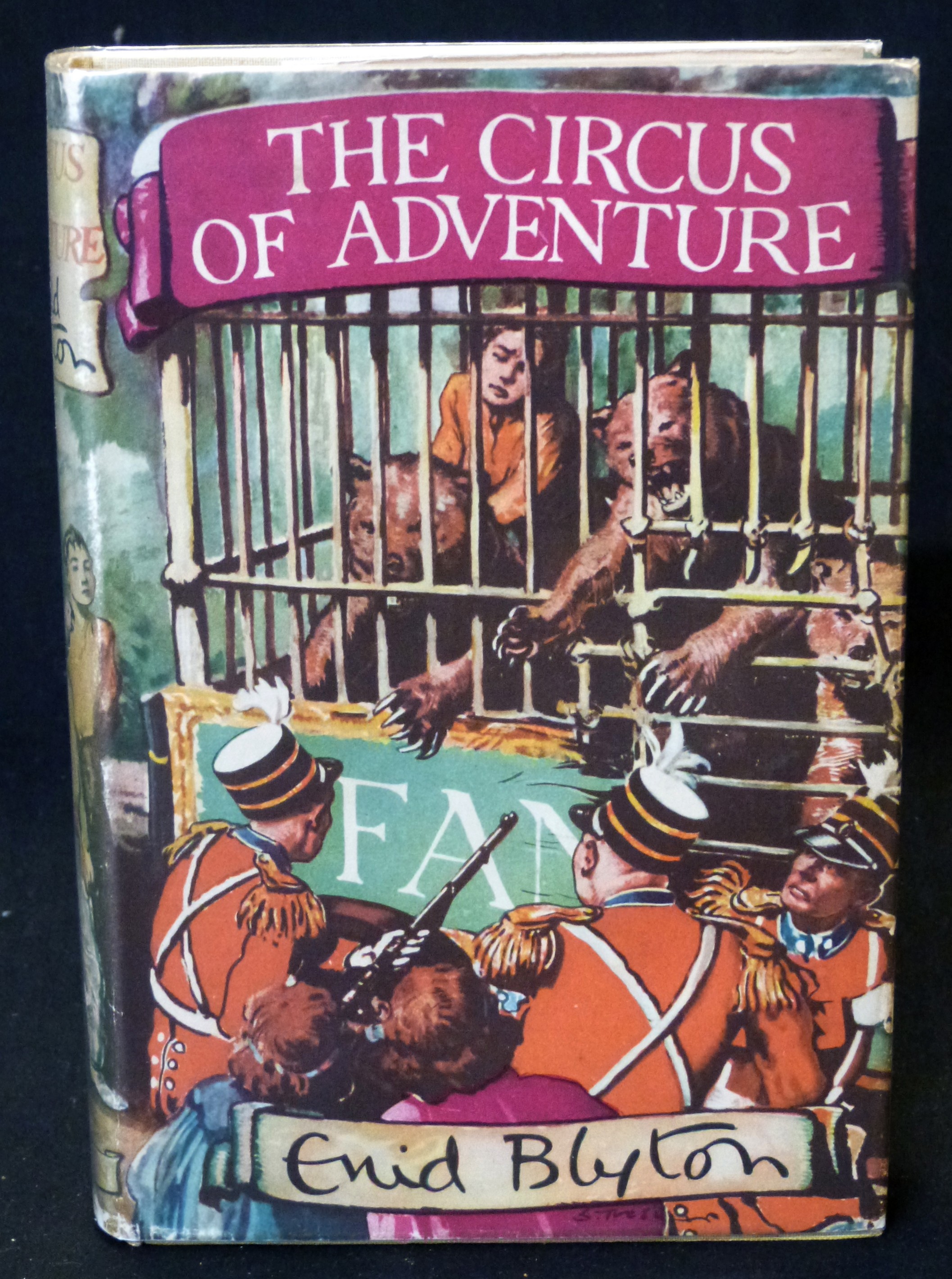 ENID BLYTON: THE CIRCUS OF ADVENTURE, London, MacMillan, 1952, 1st edition, original bright