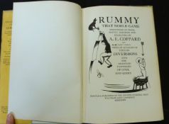 A E COPPARD: RUMMY THAT NOBLE GAME EXPOUNDED IN PROSE, POETRY, DIAGRAM AND ENGRAVING, ill [Robert