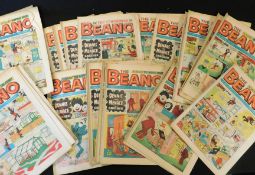 Two crates: large quantity BEANO comic, 1970-78, complete years for 1972, 1973, 1976 and 1978,