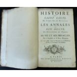 JEAN SIRE DE JOINVILLE: HISTOIRE DE SAINT LOUIS...LES ANNALES DE SON REGNE PAR GUILLAUME DE NANGIS