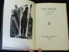 MRS WARING SMYTH "MARIUS LYLE": THE VIRGIN, A TALE OF WOE, ill Lettice Sandford (frontis),