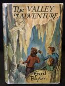 ENID BLYTON: THE VALLEY OF ADVENTURE, London, MacMillan, 1947, 1st edition, original bright