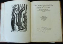 CHRISTOPHER MARLOWE: THE TRAGICALL HISTORY OF DOCTOR FAUSTUS..., ill Blair Hughes-Stanton, London,