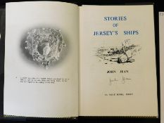 JOHN JEAN: STORIES OF JERSEY'S SHIPS, Jersey, La Haule Books, 1987 (750) 1st edition, numbered and