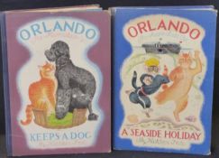 KATHLEEN HALE: 2 titles: ORLANDO (THE MARMALADE CAT) KEEPS A DOG, London, Country Life [1949], 1st