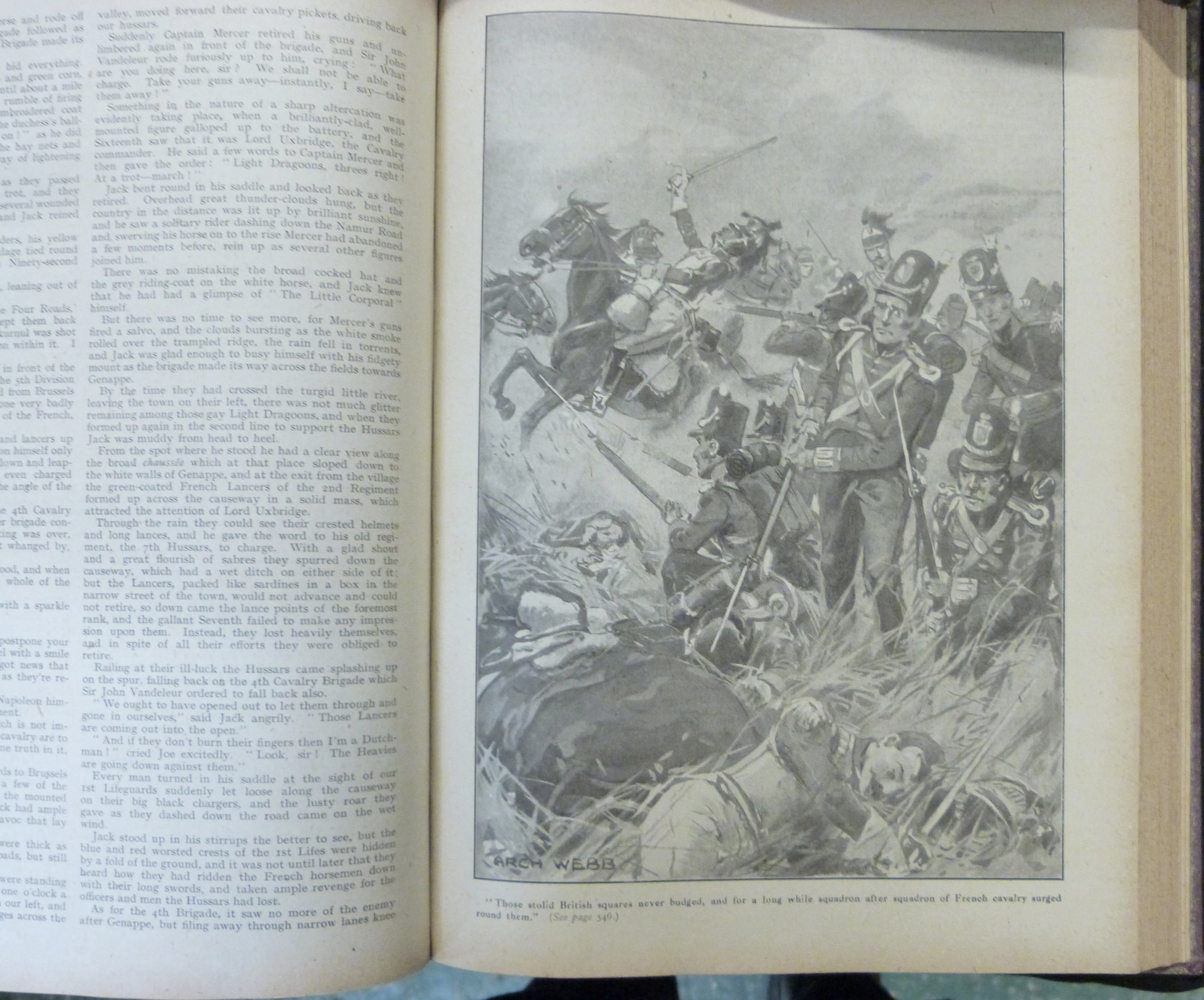 THE BOYS OWN ANNUAL, 1917-20 vols 40-42, all plates present but some misbound, 4to, contemporary - Image 9 of 10