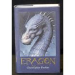 CHRISTOPHER PAOLINI: ERAGON, London, Doubleday, 2004, 1st edition, signed, original bookmark loosely
