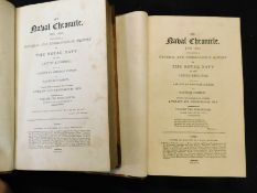 THE NAVAL CHRONICLE..., 1805, vols 13-14, vol 13, 14 plates complete as list including added