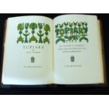 CECIL STEWART: TOPIARY, ill Peter Barker-Mill, London, Golden Cockerel Press, [1954] (500) (100) "