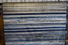 Well Woven Amba Signature Blue/Grey Rug, Rug Size: Rectangle 120 x 160cm, RRP £34.99