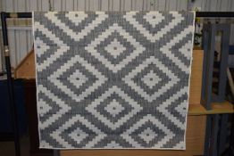 bougari Malta Rug in Gray/Creme, Size 120 x 170 cm, RRP £56.99