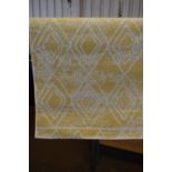 World Menagerie Margate Flatweave Yellow Indor/Outdoor Rug, , RRP £26.99