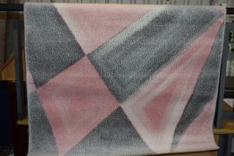Norden Home Flatweave rug Griggs in Pink/Gray, Size 120 x 170 cm, RRP £39.99