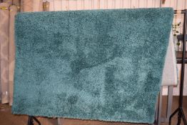 Madyson rug in turquoise/beige