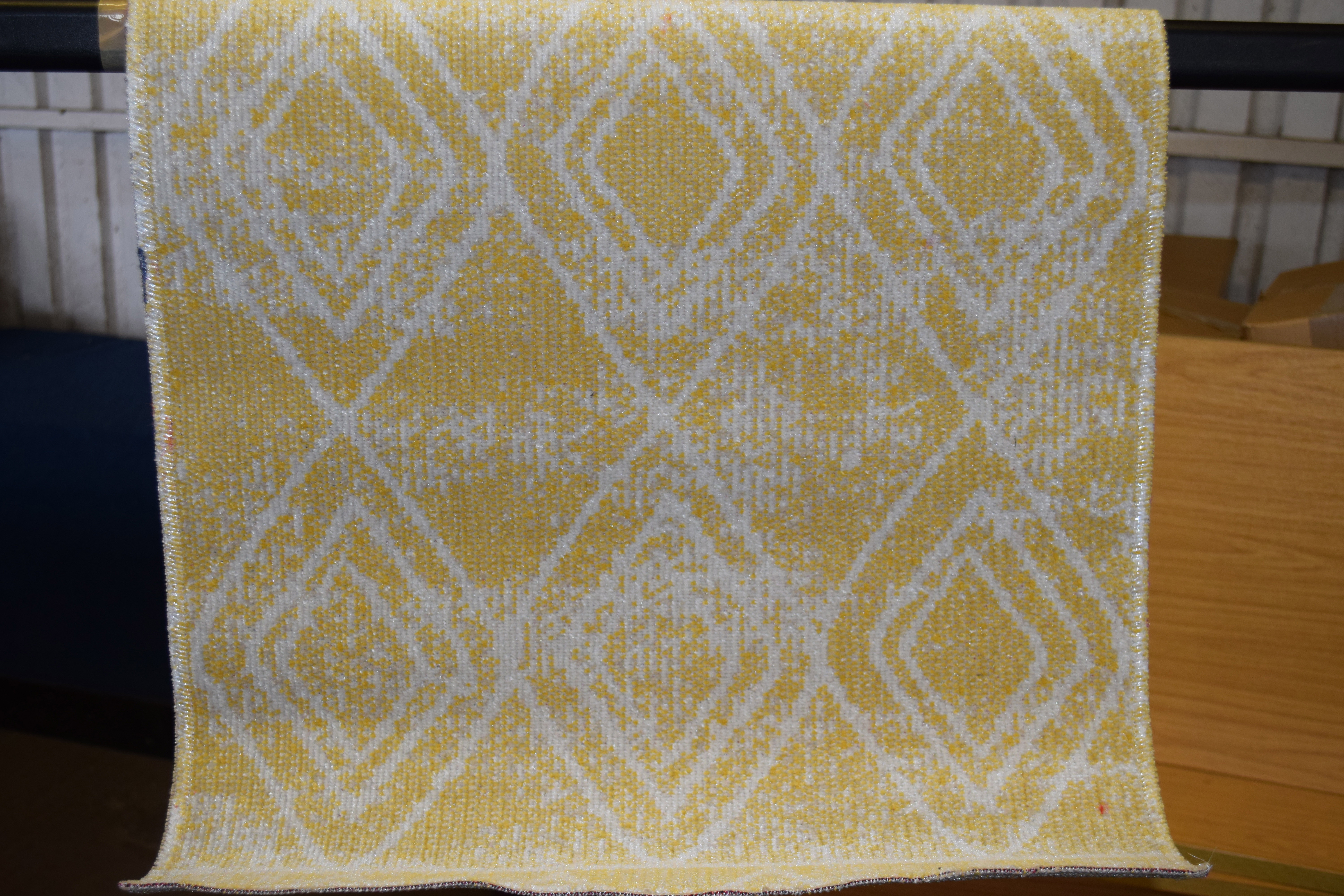 World Menagerie Margate Flatweave Yellow Indor/Outdoor Rug, , RRP £26.99