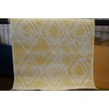 World Menagerie Margate Flatweave Yellow Indor/Outdoor Rug, , RRP £26.99