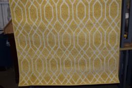 George Oliver Malta Yellow Rug, Size 140 x 200 cm, RRP £61.99