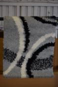 Zipcode Design Shaggy-Rug Averi in Gray/Red, , RRP £19.99