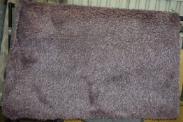 Halley hand tufted purple rug