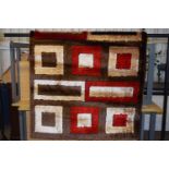 Chateaux looped brown/red Rug