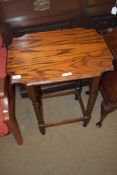 1920S OAK OCCASIONAL TABLE, 55CM WIDE