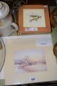 SERIES OF BROADS PRINTS FROM ORIGINALS BY SID CLARKE INCLUDING “EVENING FLIGHT OVER RUNHAM” AND “