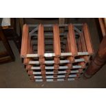 MODERN WINE RACK, 44CM WIDE